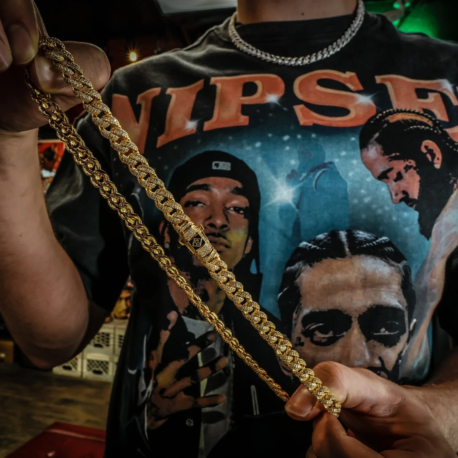 10MM Studded Cuban Link - Image 3