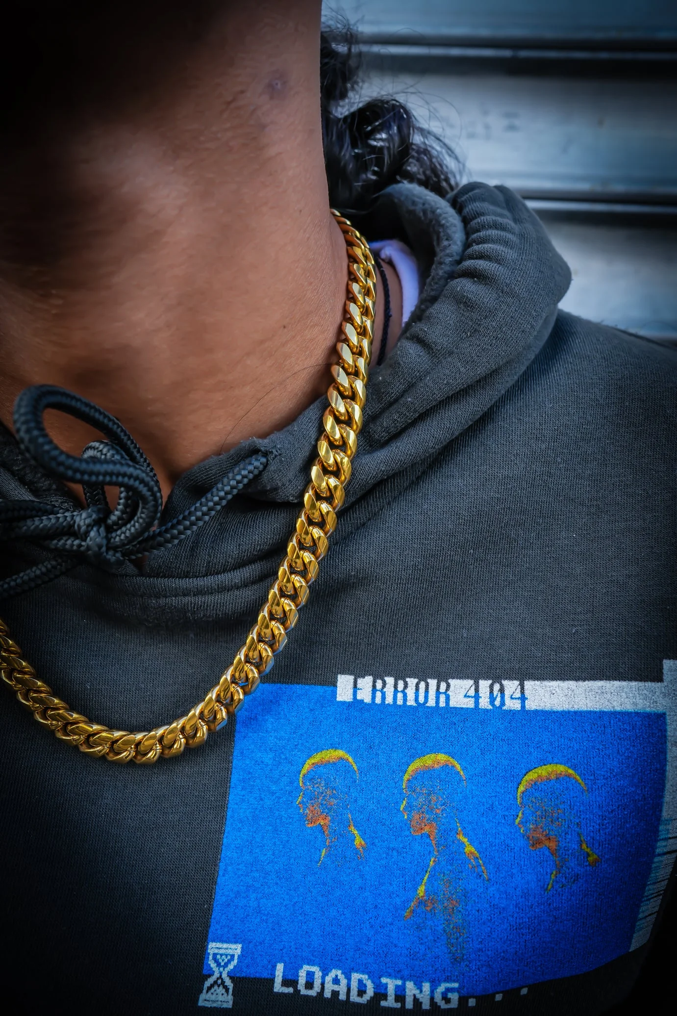 12mm Cuban Link Necklace Bracelet Bundle - Image 5