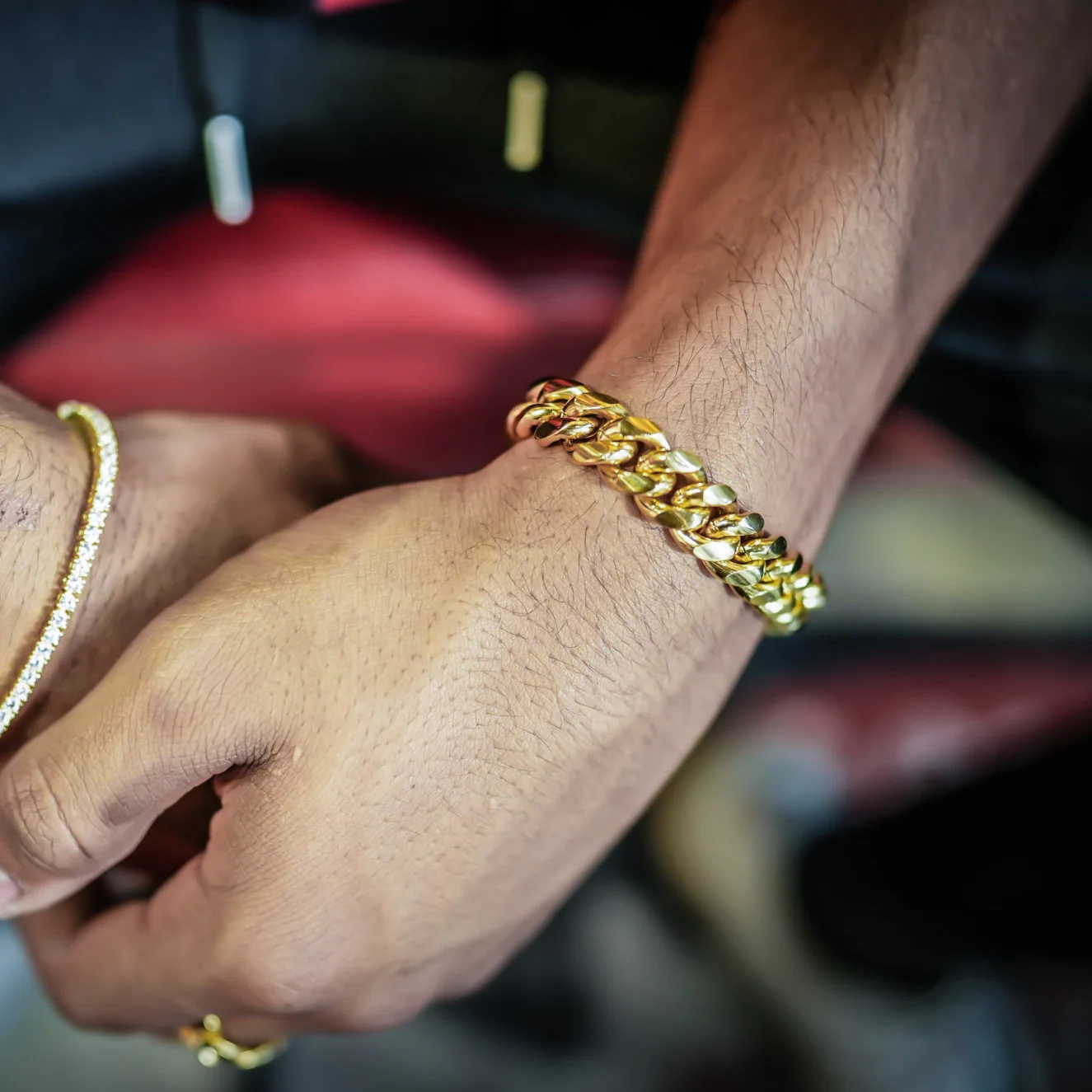 12mm Miami Cuban Link Bracelet - Image 7