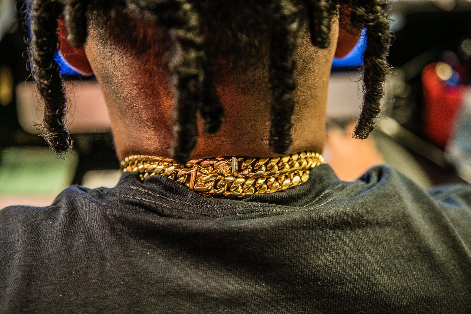 12mm Miami Cuban Link Necklace - 18k Gold Plated - Image 3