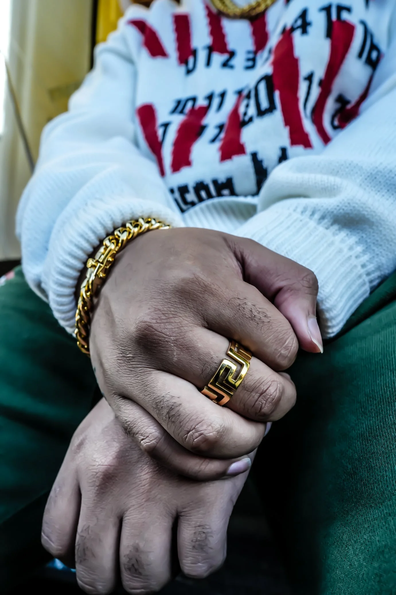 Greek Ring - 18K Gold Plated - Image 5
