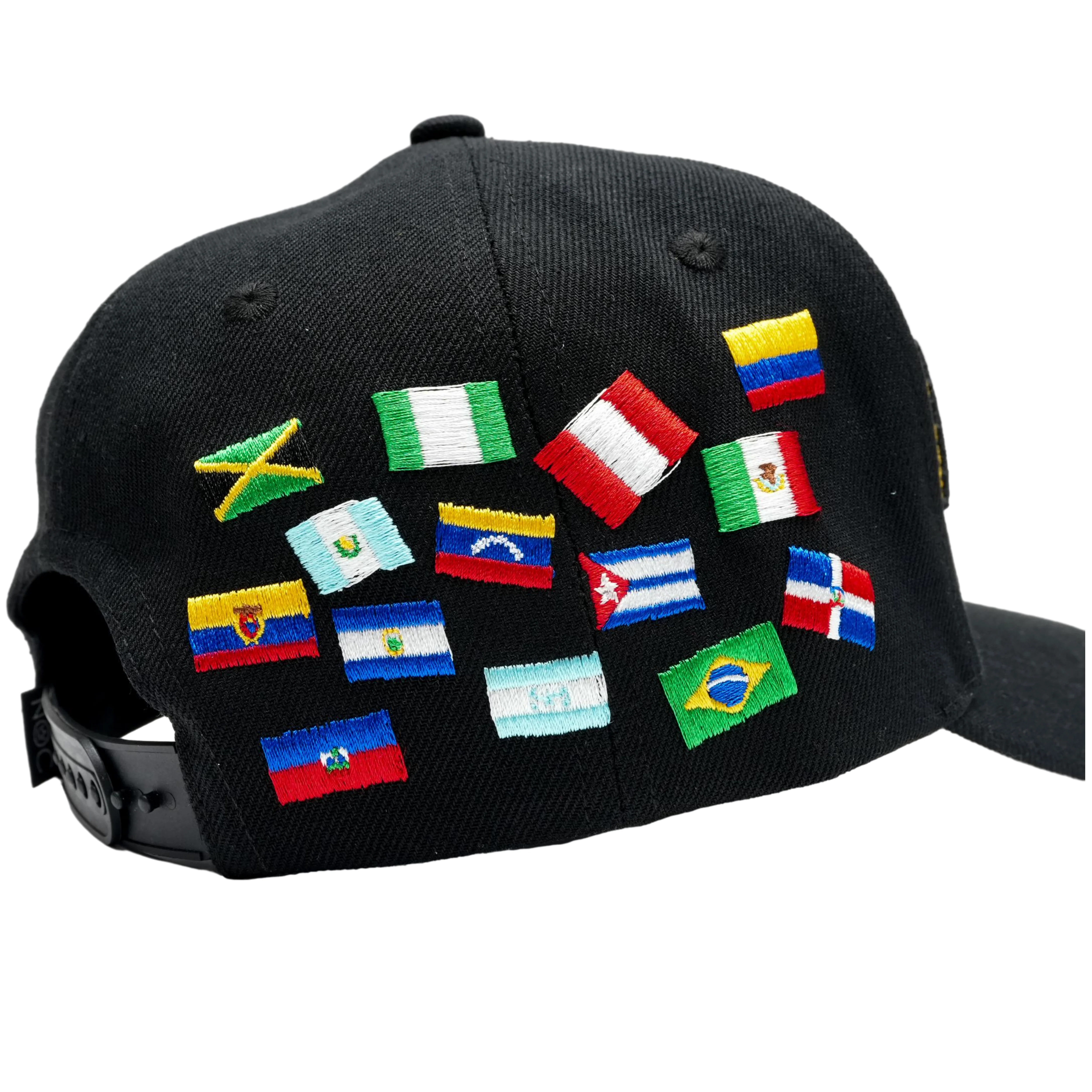 LOS IMIGRANTES SNAPBACK - Black / Gold - Image 2