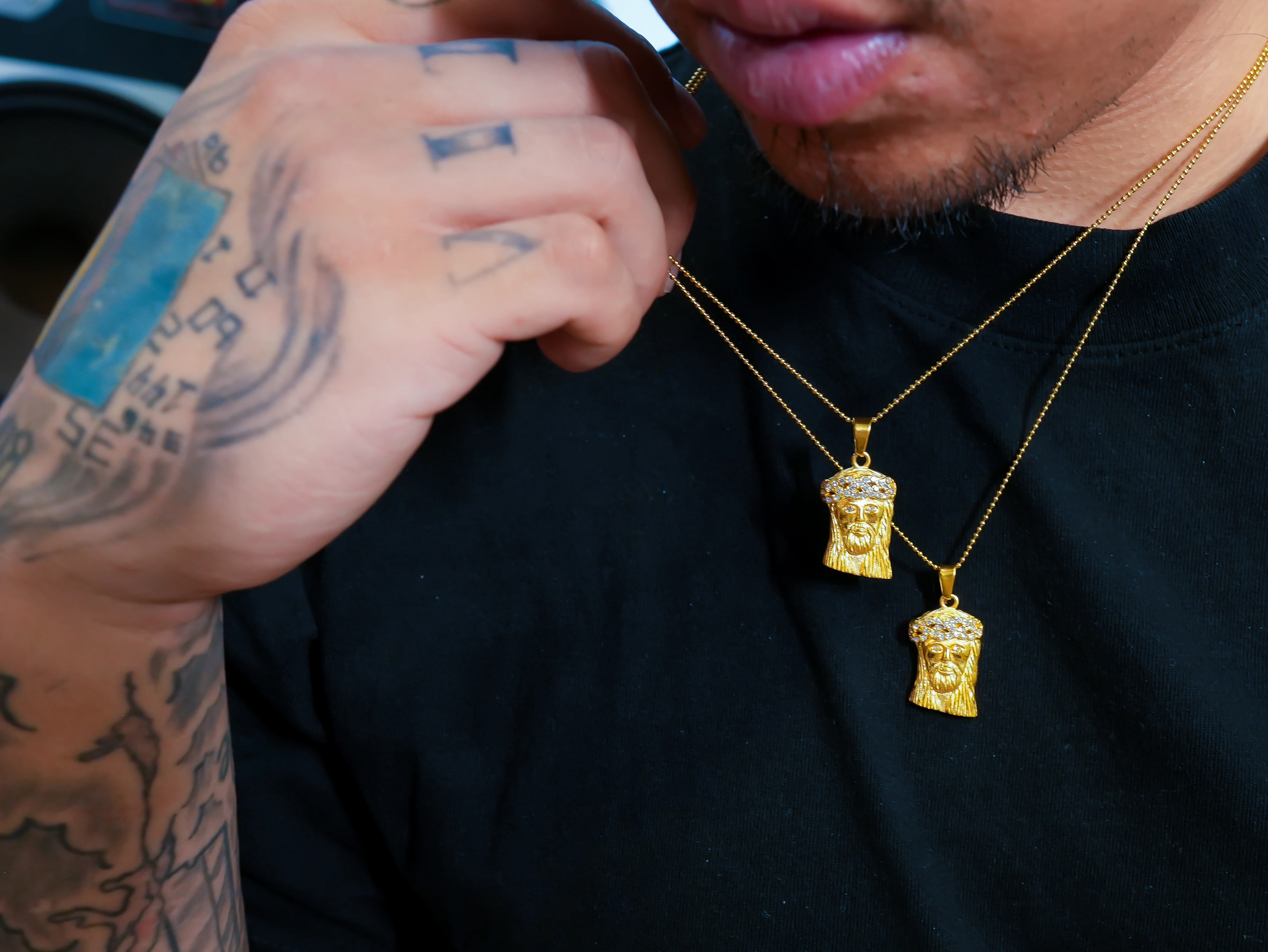O.G. Mini Jesus Necklace - Image 3