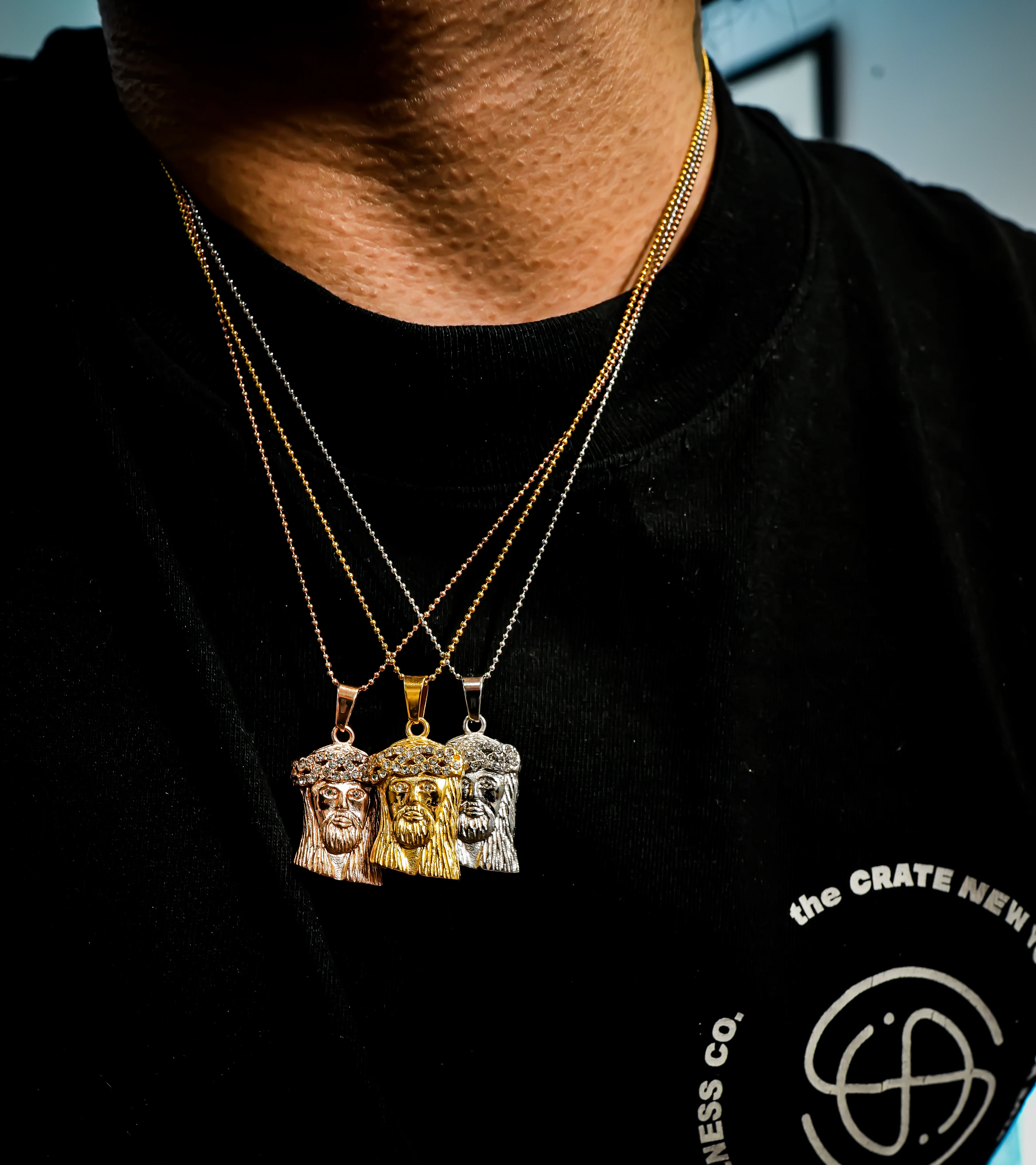 O.G. Mini Jesus Necklace - Image 5