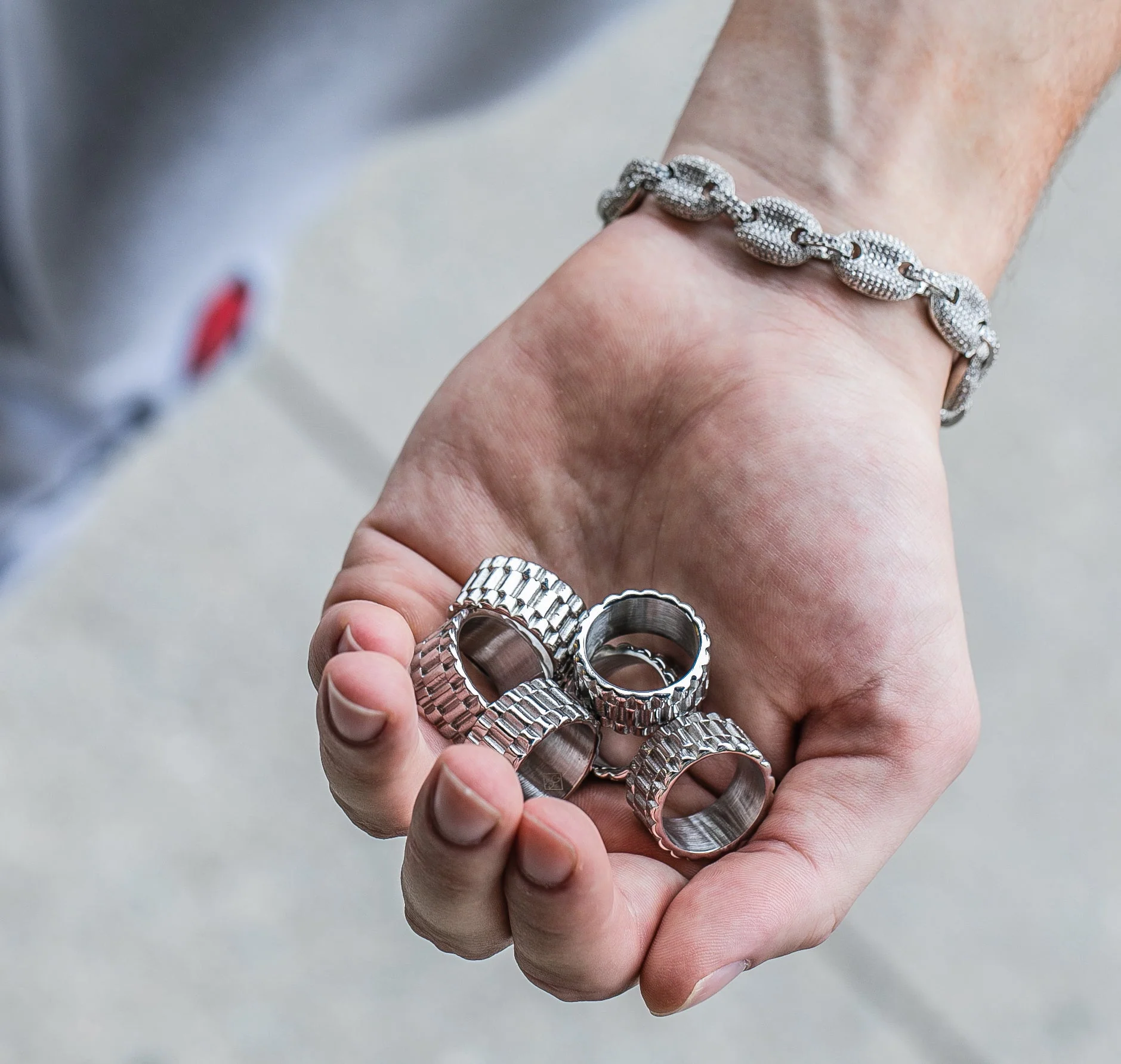 Presidential Ring - Silver - Image 5