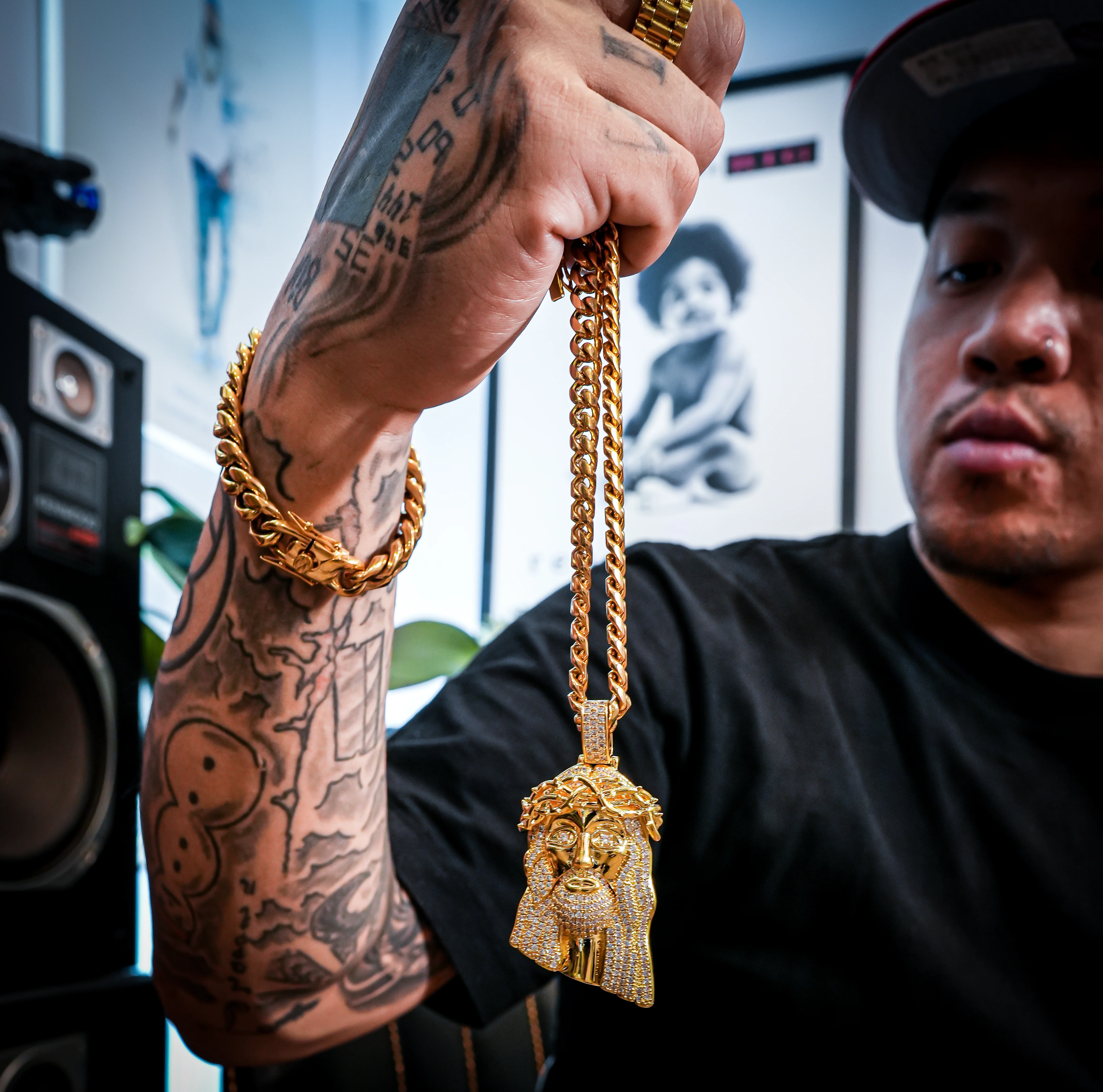 XL Jesus Piece w/ Necklace - Image 5
